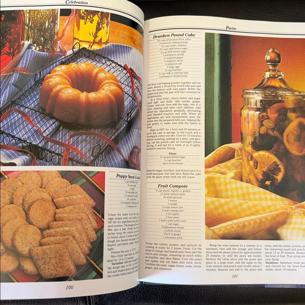 “Celebration: The Book of Jewish Festivals” Hardcover Cookbook by Naomi Black